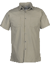 Big Bill 130 Short Sleeve Button Front Poplin Work Shirts