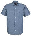 Big Bill 133 Short Sleeve Chambray Work Shirts