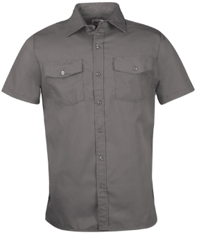 Big Bill 138 Short Sleeve Button Front Twill Work Shirt