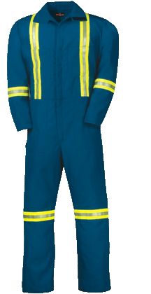 Big Bill 1600RT Nomex IIIA Work Coverall with Reflective Tape