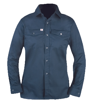 Big Bill 177 Women's Long Sleeve Work Shirt with Button Front Closure