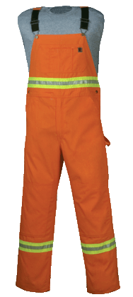 Big Bill 178 BF Twill Bib Overall with Reflective Tape