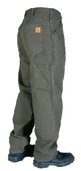Big Bill 1980 Washed Solid� Duck Utility Jeans