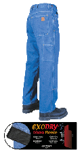 Big Bill 1993 Exodry� Micro Fleece Lined Logger Fit Heavy-Duty Jeans with Double Reinforced Knee