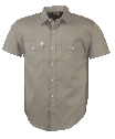 Big Bill 237 Short Sleeve Snap Front Twill Work Shirts