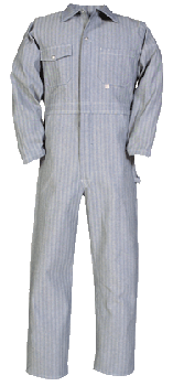 Big Bill 411 Fisher Stripe Work Coveralls