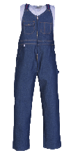 Big Bill 92 Denim Bib Overalls with Zip-Front Closure
