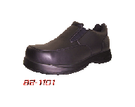 Big Bill BB1101 Slip-On Safety Shoes Black Full Grain Leather