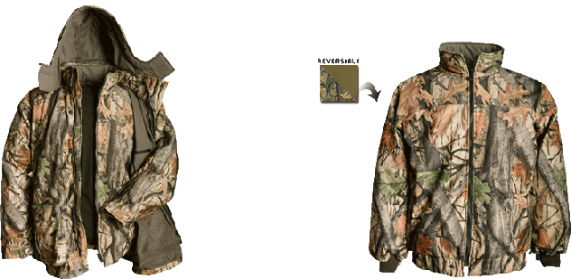 Big Bill CW4N1 Camo Parka and Inner Jacket