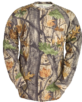 Big Bill CW5700 Camouflage Long Sleeve T-Shirt