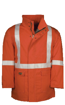 Big Bill V308N5 Nomex IIIA Insulated Winter Parka with 9920 Reflective Tape