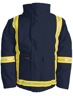 Big Bill M405US7 Indura Ultra Soft Lined Bomber Jackets with Reflective Tape