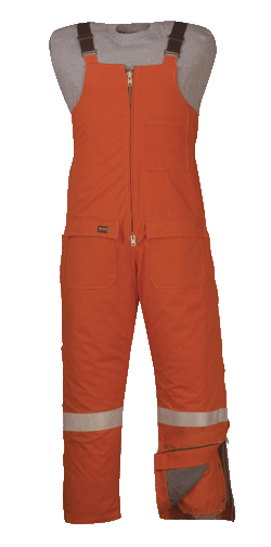 Big Bill T908N5 Nomex IIIA Insulated Winter Bib Overall with 9920 Reflective Tape