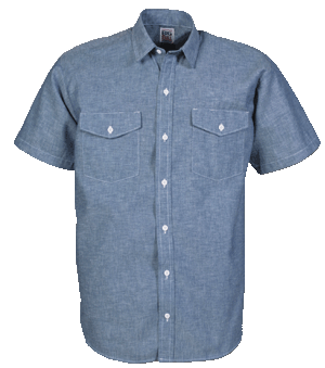 Big Bill 133 Short Sleeve Chambray Work Shirt